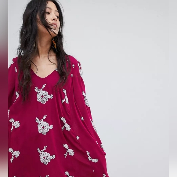 Free People Embroidered Austin Dress - Picture 9 of 9